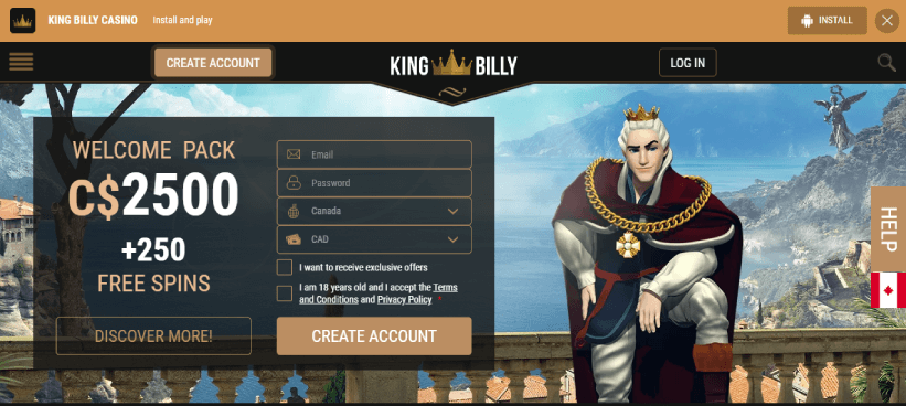 Revue du Casino King Billy