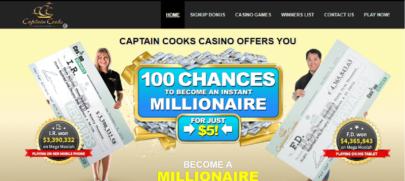 Captain Cook Casino-casino en ligne en argent réel