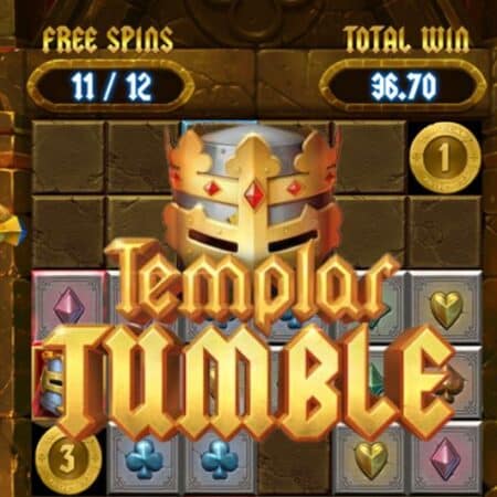 Relax Gaming propose le jeu de machine à sous Templar Tumble 2 sur Bitstarz