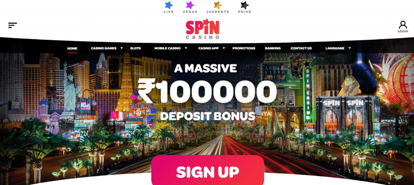 Spin Casino - Meilleur casino en ligne France