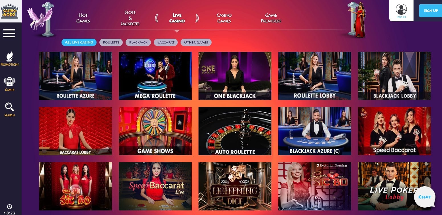 Jeux de Croupier En Direct