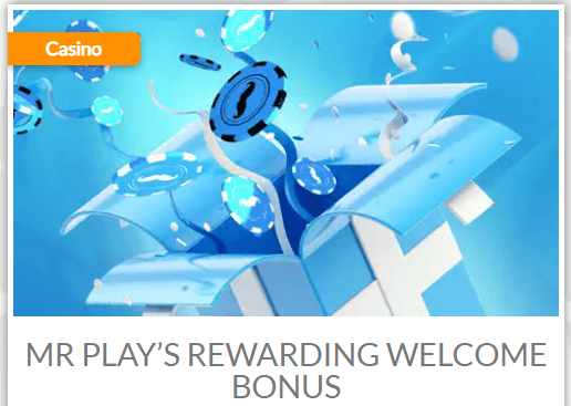 Bonus de bienvenue par M. Play