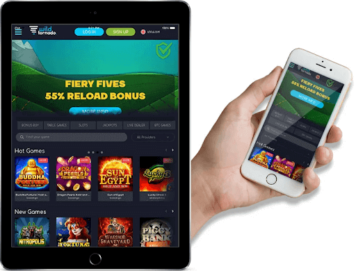 Casino Mobile Tornade Sauvage