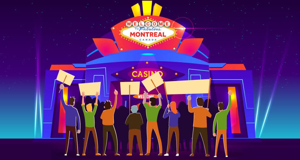 Le Personnel du Casino de Montréal entame une Grève de 4 Heures sur les Conditions