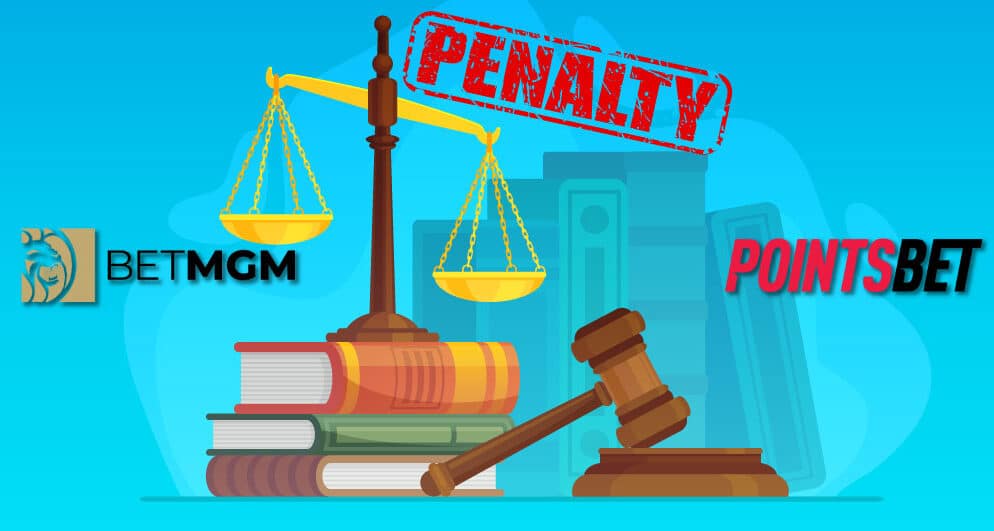 La Commission des jeux de l'Ontario inflige des amendes à BetMGM et à PointsBet