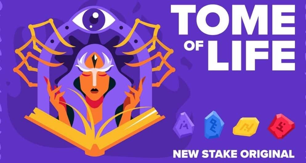 Le Jeu de Machine à Sous “Tome of Life " Est Maintenant disponible sur Stake Originals