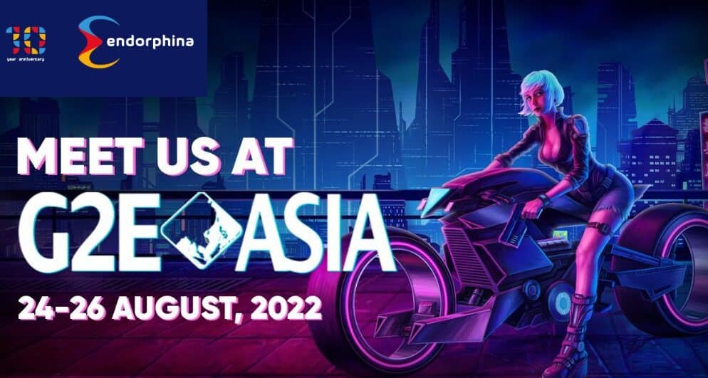 Endorphina participera à l'événement G2E ASIA Ce mois-ci