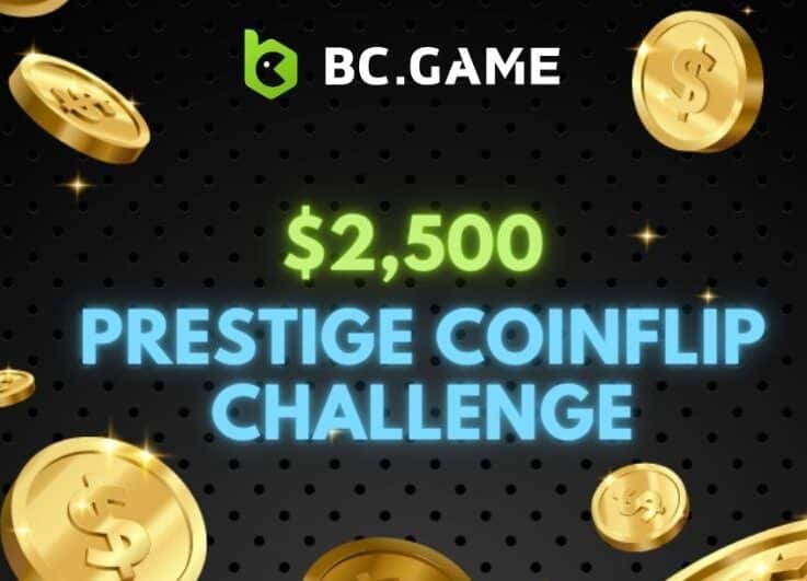 BC.Le défi Coinflip du JEU est accompagné d'une cagnotte de 2 500 €