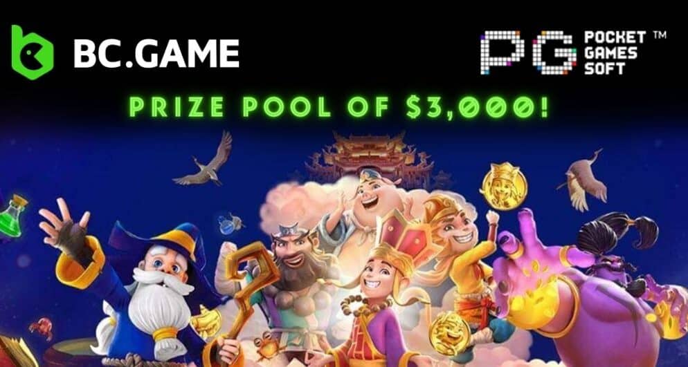 Rejoignez BC.Jeu pour gagner une part de la bataille de multiplicateurs PGSOFT de 3 000 €en milieu de semaine