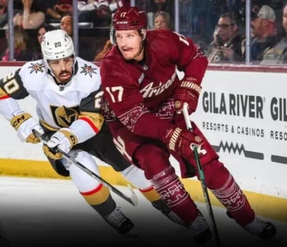 Les Coyotes de l'Arizona remportent une victoire de 4-1 sur les Golden Knights de Vegas