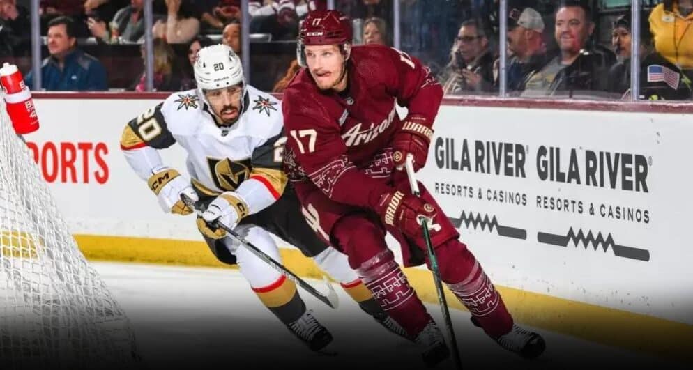 Les Coyotes de l'Arizona remportent une victoire de 4-1 sur les Golden Knights de Vegas