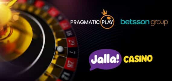 Pragmatic Play prolonge le partenariat avec Jalla Casino via le groupe Betsson